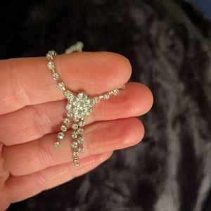 Vintage Diamond Necklace.  BL/JEW